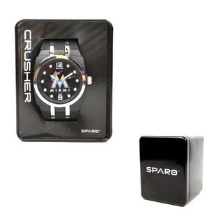 MLB Miami Marlins  Sparo Watch Jewelry Crusher Rico Wrist Band  New
